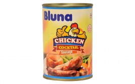 Bluna Chicken Cocktail Sausage   Tin  425 grams